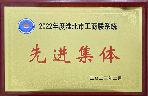 市工商聯(lián)先進集體2022